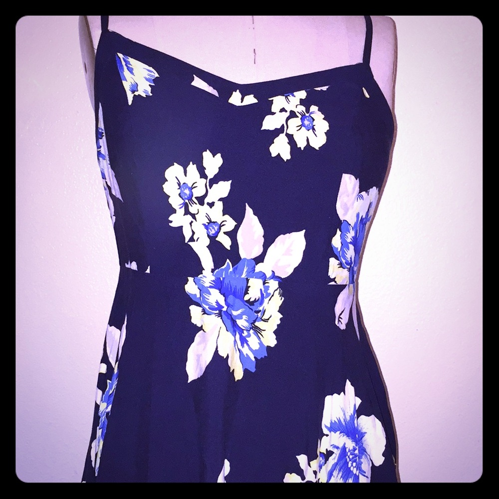 Floral Sleeveless Sun Dress